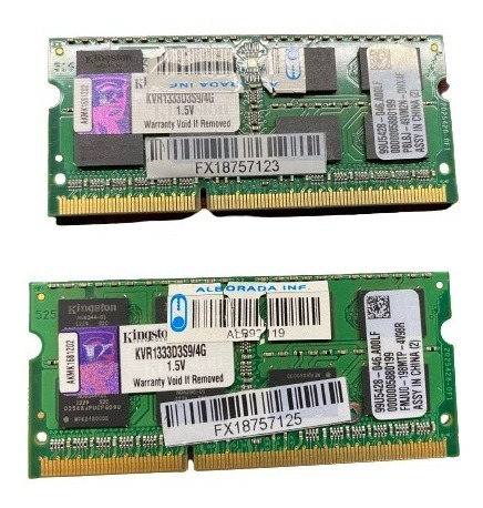 Memória Ddr3 Valueram 4gb Kingston Kvr1333d3s9/4g (2379) (Usado)