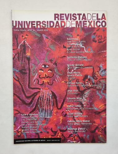 Revista De La Universidad De México | Marzo 2009