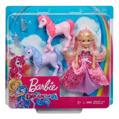 Muñeca Barbie Dreamtopia Y Unicornios