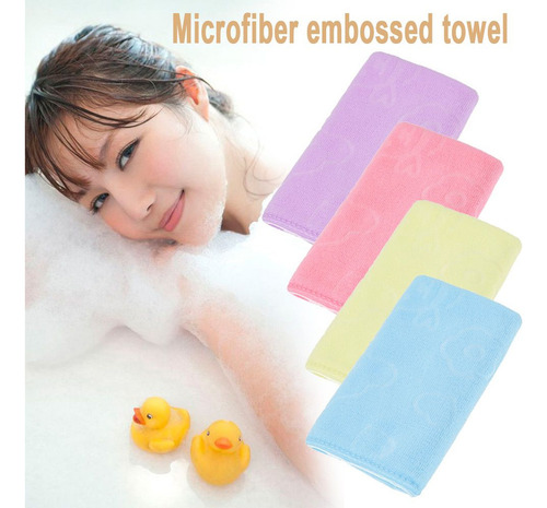 Toallas De Baño Para Cuerpo Seco, Paño De Ducha, Microfibra