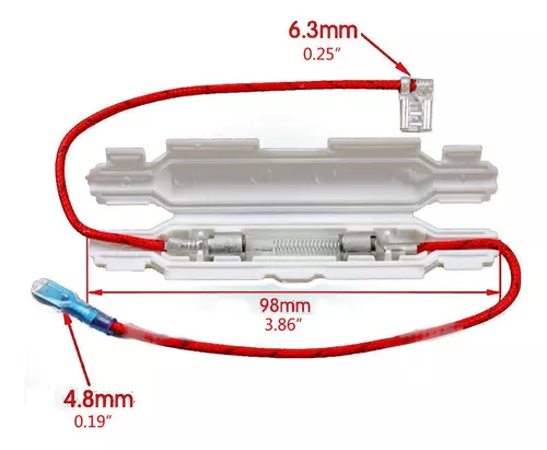 Fusible De Alto Voltaje 5kv 0.85a Para Hornos De Microondas