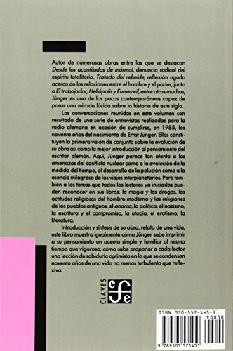Conversaciones Con Ernst Junger