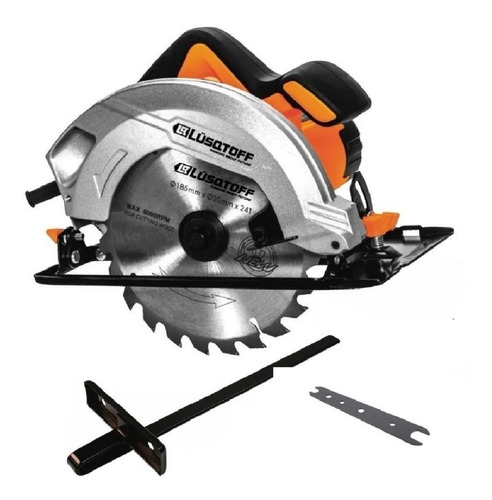 Sierra Circular Lusqtoff 1500w Disco 185mm + Cepillo 620w