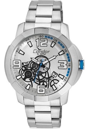 Relógio Condor Masculino Civic Prata Co2415bj/3k