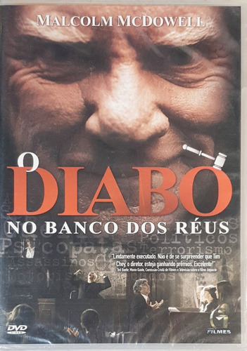 Dvd O Diabo No Banco Dos Réus Malcolm Mcdowell Lacrado Origi
