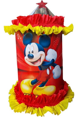 Piñata Mickey Cilindro