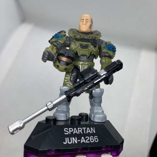 Mega Construx Halo Spartan Jun-a266 Serie 6 Noble Team (Usado)