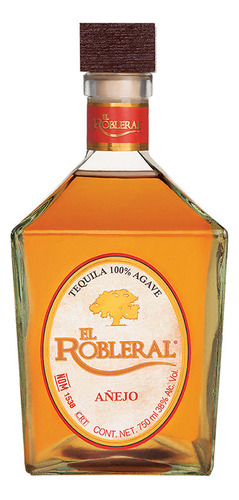 Tequila Añejo 100% El Robleral 750ml