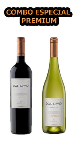 Vinos Promocion Combo X2 Don David Blancos-tintos