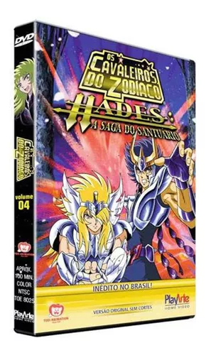 Dvd Os Cavaleiros do Zodíaco Ômega Nova Série Volume 4 em Promoção na  Americanas