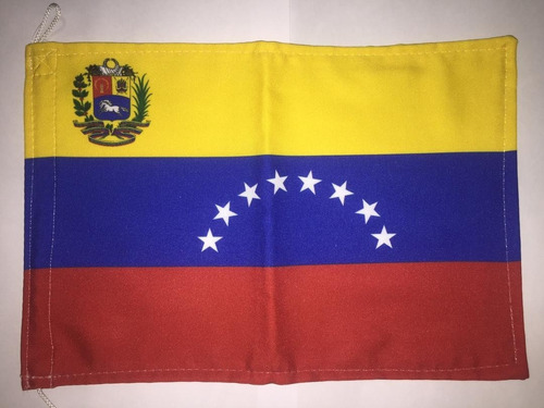 Bandera Tricolor De Venezuela Medida 20 X 10cm, 100 X 65cm