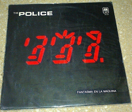 The Police Lp Ghost In The Machine Edic.1986 Muy Buen Estado