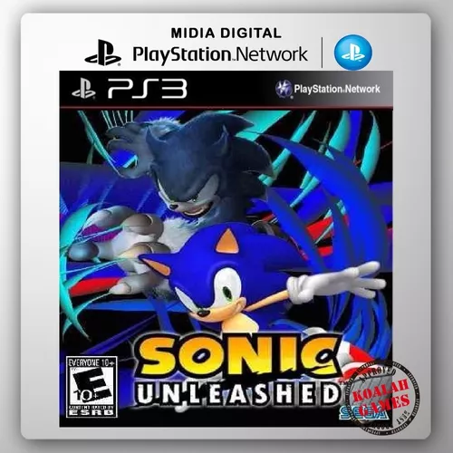 Sonic Unleashed Midia Digital Ps3 - WR Games Os melhores jogos estão  aqui!!!!