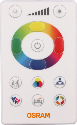 Lámpara Led Osram 7.5w Rgb Dimerizable C/control E27 X3 - E. A Color De La Luz Rgb