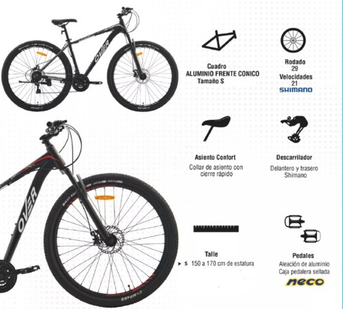 Overtech Mtb Casi En Perfecto Estado
