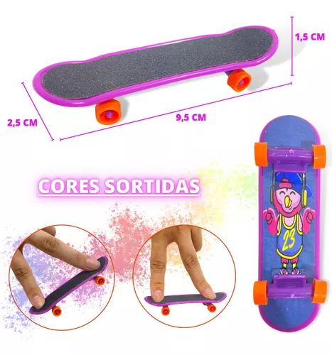 Skate De Dedo Com Acessórios 2 Skates + Chave + Rodas Finger Skateboard  Brinquedo - Sk8 Brinquedo - Skate - Magazine Luiza