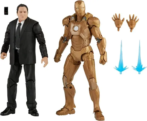 Marvel Legends Infinity Saga Happy Hogan And Iron Man Mark 2