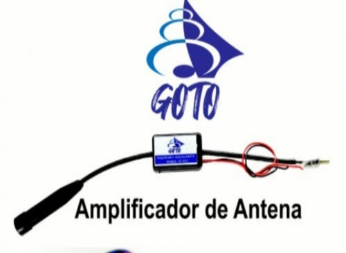 Amplificador De Sinal De Antena Radio Carro Automotivo