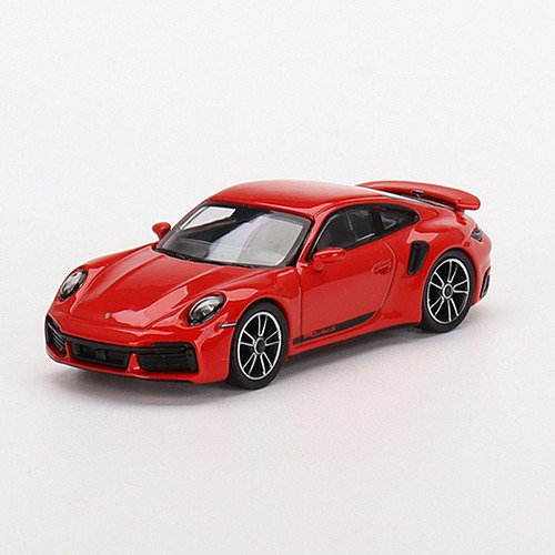 Mini Gt Porsche 911 Turbo S Guards Red Vermelho 1:64 #423