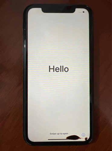 iPhone XR Negro Usado Daño Pantalla Estado 8/10 Remato