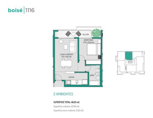 Imagen 14 de 14 de Departamento 2 Ambientes En Ituzingo