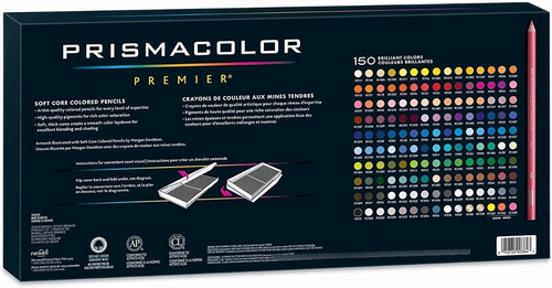 Imagen 6 de 6 de Lapices Prismacolor Premier 150 Colores Importados Usa