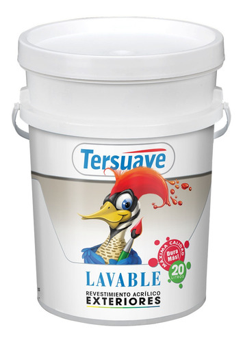 Latex Lavable Color Exterior Tersuave 20l - Davinci