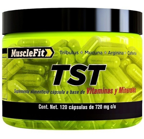 Vitaminas Testo Tst Musclefit 120 Caps 