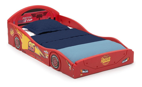 Cama Infantil Disney Cars Rayo Mcqueen Camita Delta Children