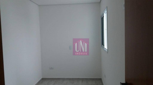 Imagem 7 de 21 de Cobertura Com 2 Dormitórios À Venda, 100 M² Por R$ 360.000 - Parque Oratório - Santo André/sp - Co0799