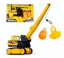 Comprar Tonka Steel Classics Camión De Demolición Y Grúa 2 En 1 Color Amarillo