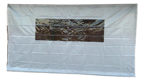 Toldo Lona Cortina Con Ventana 2.0x2.3 Y Kit Enrollable Ch