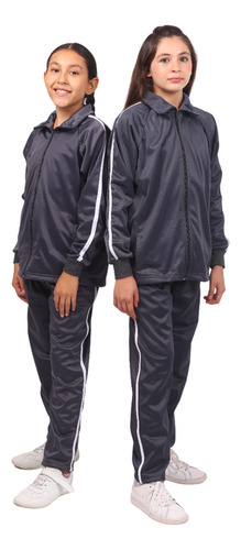 Pants Escolar Calidad Premium Talla 2 A 16 Somos Fabricantes Gris Oscuro Lisa 2
