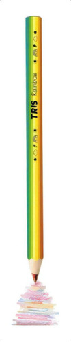 Lápis De Cor Jumbo Rainbow Multicor Kit 6 Unidades Tris 5.0