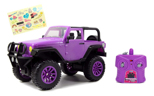 Vehículo Jeep R/c Girlmazing De Jada Toys (escala 1:16), Col