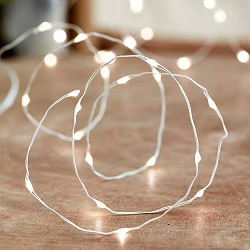 Imagen 6 de 9 de Hilo Led 5m Luz Luces Decoracion Retro Guirnalda X50 Palermo