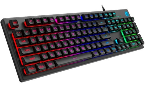 Imagen 3 de 5 de Teclado Gamer Retroiluminado Usb Hp Gaming K500 Pad Numérico