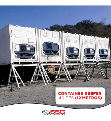 Contêiner Frigorifico Camara Fria Aluguel Mensal Aço Inox