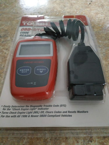 Escaner Automotriz Obd2 Hyper Tough Lector Codigos Scan Auto