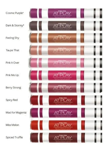 Batom Liquido Mate At Play Acabamento PINK IT OVER Cor Raspberry kiss