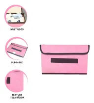 Comprar Pack4 Canasta De Organizacion De Ropa Familiar En Rosado