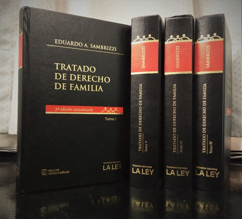Tratado De Derecho De Familia 3a Ed. - 4 Tomos - Sambrizzi 