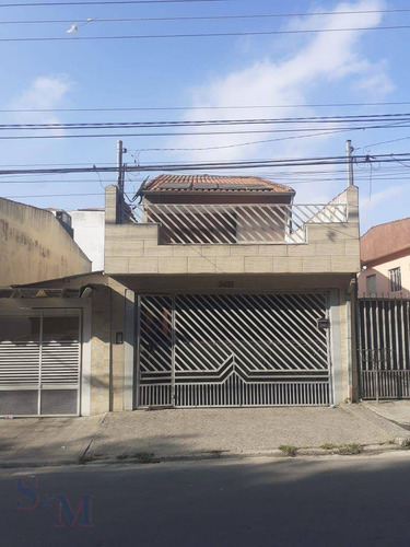 Imagem 1 de 28 de Sobrado Com 3 Dormitórios À Venda, 201 M² Por R$ 545.000,00 - Vila Linda - Santo André/sp - So0487