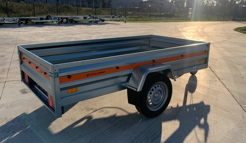 Trailer Temared Eco 2312-kipp 2.36 X1.25mts - 750kg S/frenos
