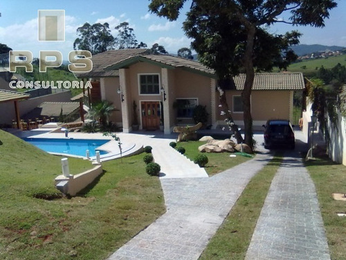 Imagem 2 de 9 de Casa Em Condomínio Para Venda-atibaia-piscina, Churrasqueira, 03 Suítes - Cc00253 - 32884065