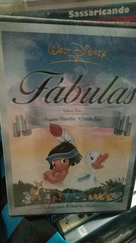 Fábulas Walt Disney Volume 2 Dvd Original Lacrado