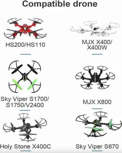 4 Bateria 3.7v 25c 850mah Jst Mjx X400 Syma X56w Rc Drone Cuotas