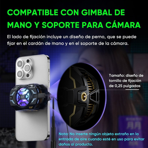 Shouji Enfriador De Teléfono For Juego Black Shark