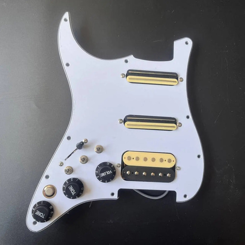 Set Humbucker Ssh Pickguard Para Zurdos