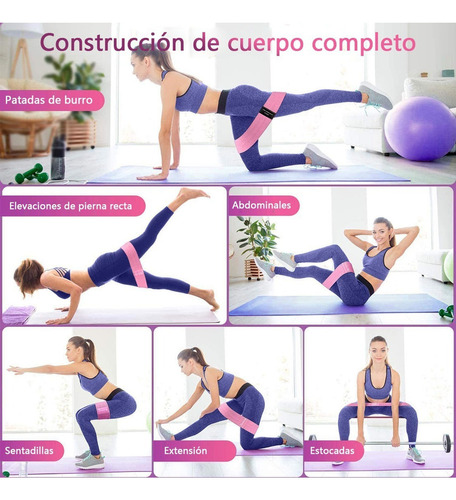 . Banda De Resistencia For Ejercicios De Pilates, 3 Niveles